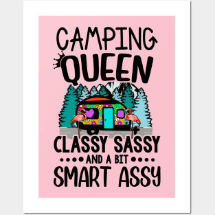 Camping Queen Posters and Art